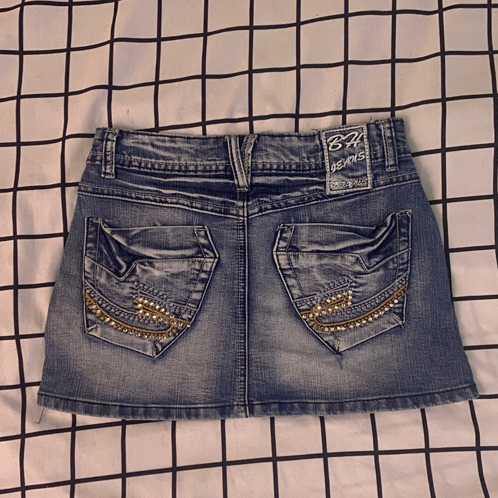 BH Jeans Mini Y2K Skirt